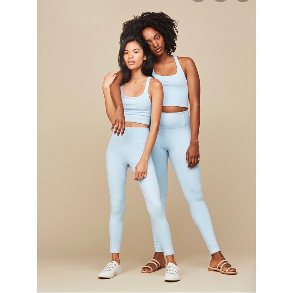 Girlfriend Collective High-Rise Cropped Leggings